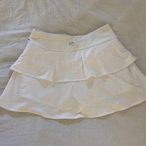 White Southern Tide Skort